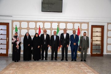 ملاقات هیئتی از نمایندگان مجلس عراق با سفیر ایران در بغداد