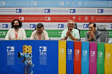 نشست خبری فیلم گرگیخان با حضور عوامل