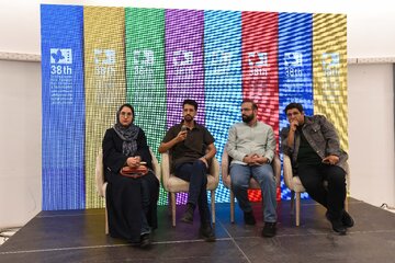نشست خبری فیلم ورکانا با حضور عوامل