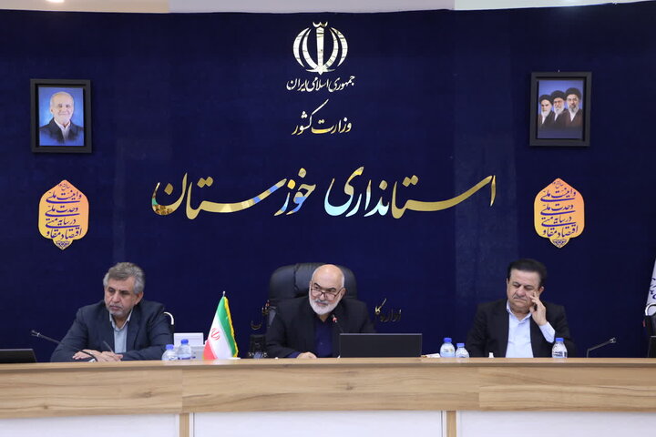 استاندار خوزستان: بیمه و پرداخت خسارات کشاورزان در شرایط جوی پیش‌رو بررسی شد