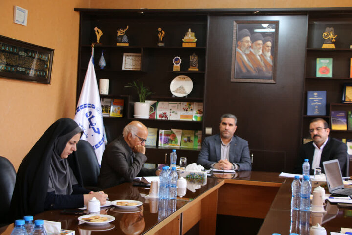 بازدید مدیرکل امور واحدها، پژوهشکدهها، سازمانها و مراکز جه