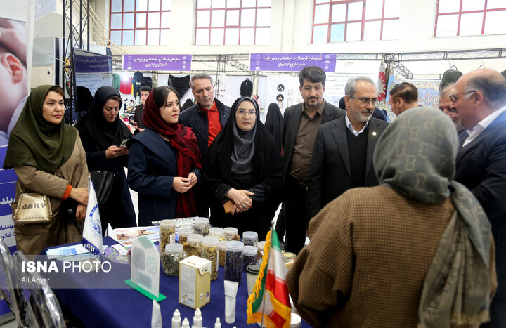 گشایش سومین نمایشگاه توانمندی بانوان اردبیل/ نمایشگاه فرصتی برای بازارسازی و اشتغال پایدار