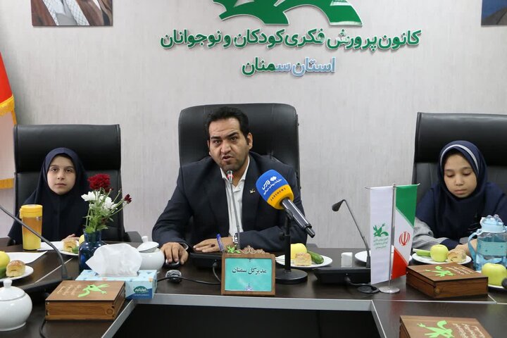 نشست خبری کودکان سمنانی و مطالبه‌گری برای اجرای «اقدامات ماندگار» در هفته کودک