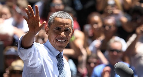 اوباما در کارزار انتخاباتی دموکراتها در میشیگان