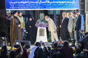 از سردیس شهید سرلشکر ایزدی رونمایی شد