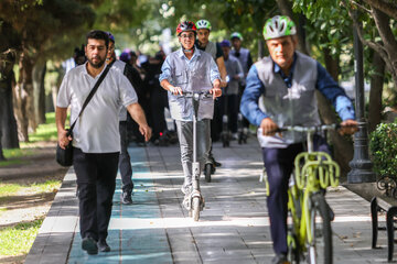 رویداد شهرنوردی با اسکوتر