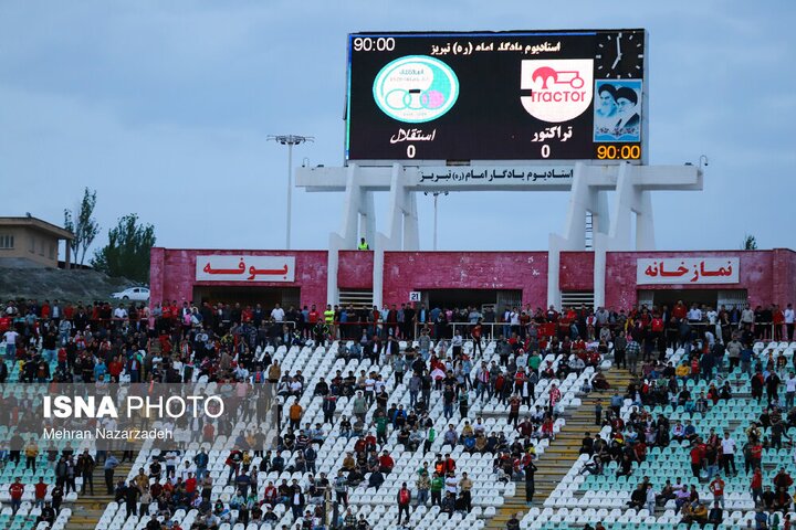 پخش زنده فوتبال تراکتورسازی ـ استقلال