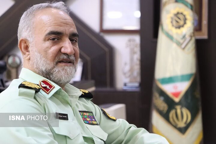 تأکید فرمانده انتظامی قم بر لزوم توسعه همکاری‌های مشترک با محیط زیست
