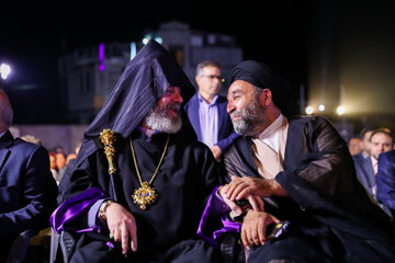 افتتاح بارگاه شمس تبریزی با حضور وزیر میراث فرهنگی در شهر خوی