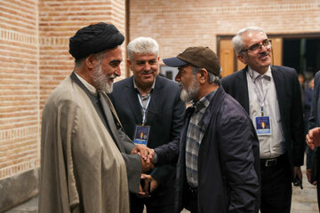افتتاح بارگاه شمس تبریزی با حضور وزیر میراث فرهنگی در شهر خوی