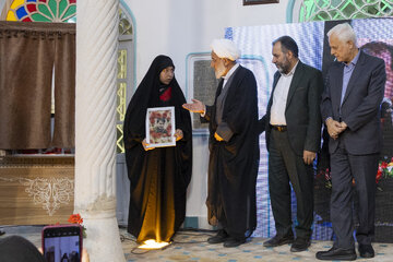 تجلیل از خانواده شهید محمود محسنی 
