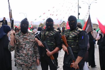 رزمایش جان فدایان ایران - همدان