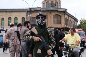 رزمایش جان فدایان ایران - همدان