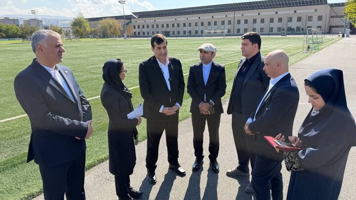 بازدید دنیامالی از آکادمی فوتبال ارمنستان