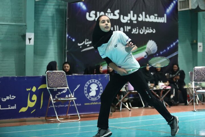 درخشش دختران  بدمینتون باز قمی در استعدادیابی کشوری / نیکا و ثنا به کمپ المپیک رسیدند