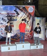 سکوی دوم و سوم مسابقات قهرمانی کشور زیر پای پسران سنگ‌نورد کرمانی