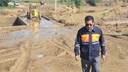 راه ارتباطی ۴۵ روستا در شهرستان‌های گرمی و انگوت در حال بازگشایی است