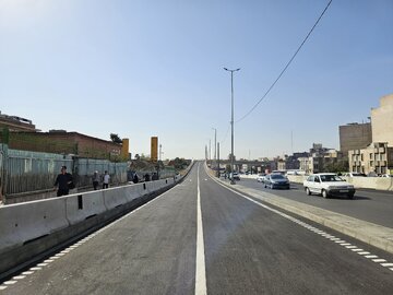 افتتاح پل دسترسی خیابان ستارخان به بزرگراه شهید چمران/ ۴۹۰ کیلومترکاهش مسافت مسیر در تهران