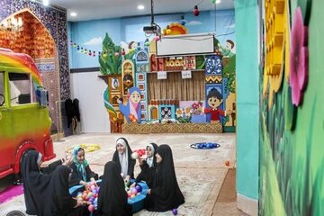 برنامه‌های رواق کودک حرم حضرت معصومه(س)؛ از «زیر گنبد طلا» تا «باغ فرشته‌ها»