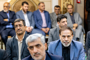 مراسم یادبود مادر رییس سازمان برنامه و بودجه