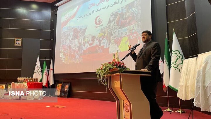۵۶ مرکز هلال احمر در جنگ رمضان مورد حمله دشمن قرار گرفت