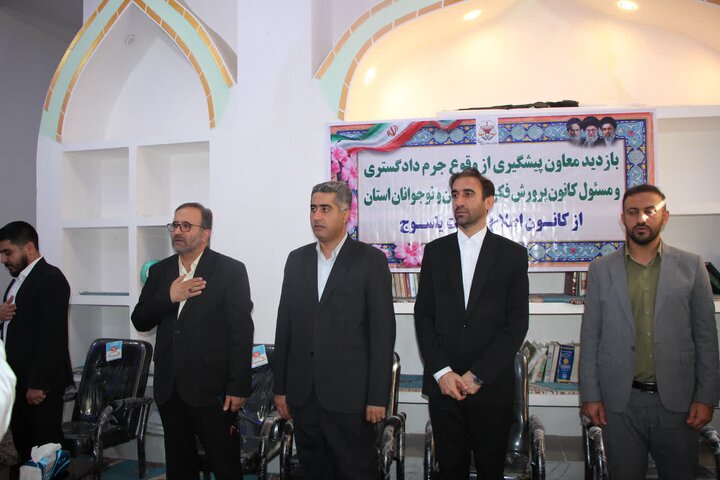 بازدید معاون اجتماعی دادگستری کهگیلویه و بویراحمد از کانون اصلاح و تربیت یاسوج