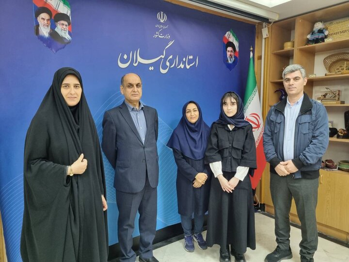 تقدیر استاندار گیلان از تنها رتبه تک‌رقمی کنکور در استان