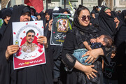 تشییع پیکر مطهر شهید مدافع امنیت «عباس آقایی» - قم