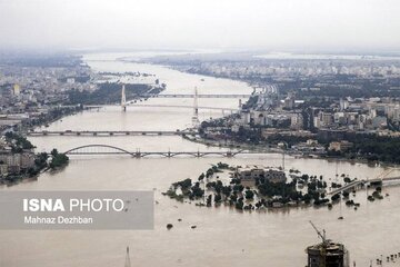شرایط اضطراری در پهنه خطر شهر اهواز/ احتمال آبگرفتگی ایستگاه‌های مترو 