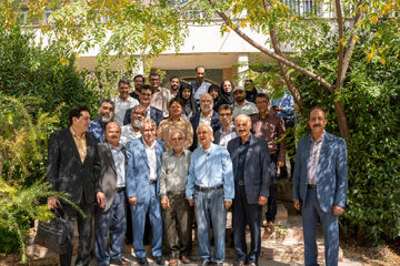 دیدار محمدرضا شفیعی کدکنی با خانواده زبان و ادبیات فارسی دانشگاه شیراز