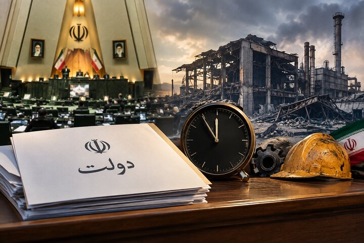 ضرب‌الاجل مجلس به دولت برای جبران خسارت صنایع آسیب دیده در جنگ به کجا رسید؟