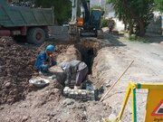 آبفای خوزستان در مسیر بهبود شبکه فاضلاب کیان‌آباد/ اجرای خط جدید با همکاری شهرداری 