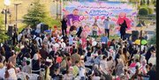 جشن روز ملی کودک و نوجوان در آمل با کارناوال شادی آینده‌سازان همراه شد