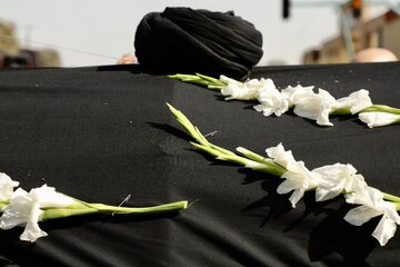 مراسم تشییع آیت الله حاج سید علیرضا حیدری - یزد