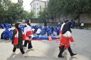 مانور زلزله و ایمنی در آستارا / آمادگی ستاد مدیریت بحران در آزمون عملی