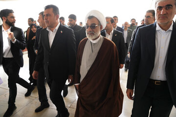 حجت الاسلام عبدالحسین خسروپناه ریاست شورای عالی انقلاب فرهنگی در افتتاح رویداد ملی مانوین- اصفهان