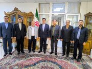 دیدار سفیر ایران در قزاقستان با رئیس دانشگاه دفاع ملی