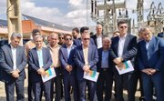 افتتاح ۵ نیروگاه خورشیدی برق منطقه‌ای خوزستان با حضور مدیرعامل توانیر 