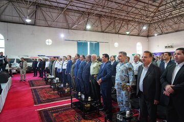 آیین رونمایی از پلاک خودرو منطقه آزاد - بوشهر