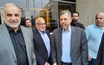 خطیب‌زاده وارد بیروت شد