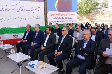 افتتاح و کلنگ زنی خانه های امید استان همدان
