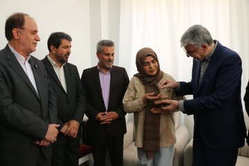 افتتاح و کلنگ زنی خانه های امید استان همدان
