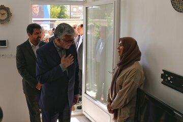 بازدید و افتتاح خانه های امید توسط منوچهر خواجه دلویی رئیس بنیاد مسکن انقلاب اسلامی 