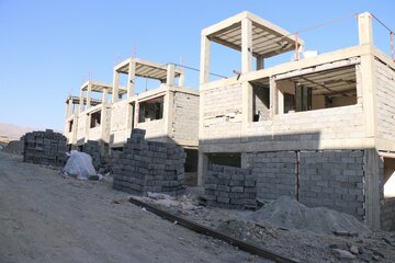 آپارتمان های بنیاد مستضعفان در حال ساخت 