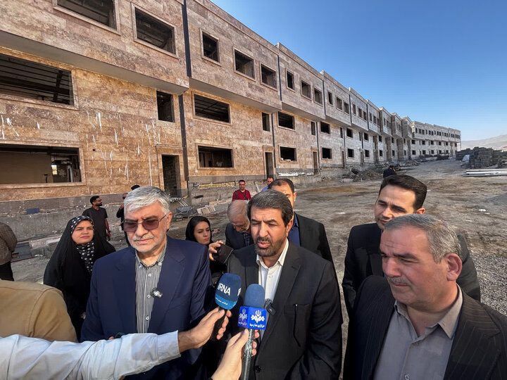 استاندار همدان: پروژه ۷۵ واحدی خانه امید تا پایان سال تکمیل می‌شود
