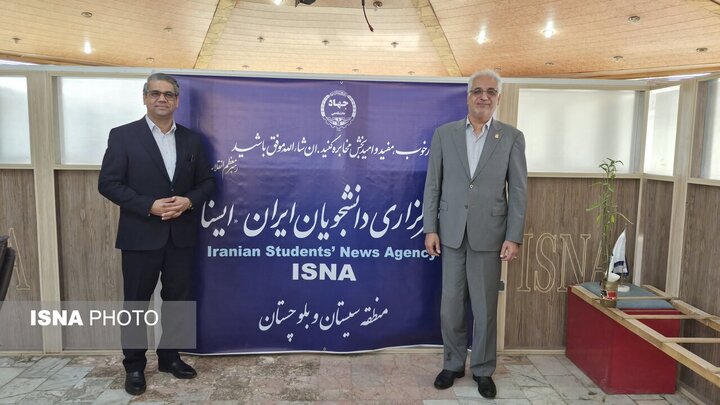 بازدید رئیس دانشگاه سیستان و بلوچستان از مراکز مختلف جهاد دانشگاهی استان