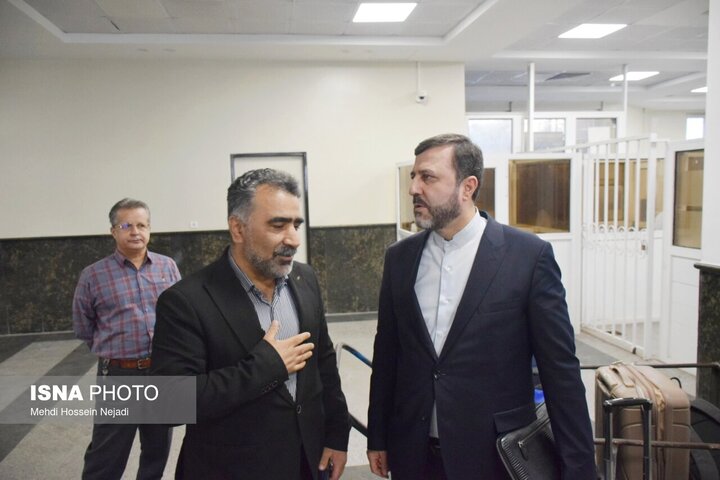 سفر معاون امور بین‌الملل وزارت امور خارجه به جمهوری آذربایجان از مرز زمینی آستارا
