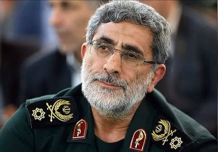 پیام فرمانده نیروی قدس سپاه در پی درگذشت فاطمه فلکیان