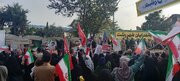 برگزاری رزمایش مردمی جانفدایان ایران با شعار «گیلان فدای ایران» در رشت