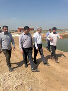 بازدید رئیس فراکسیون کشاورزی پویا از فاز ۲ مجتمع پرورش ماهی آزادگان